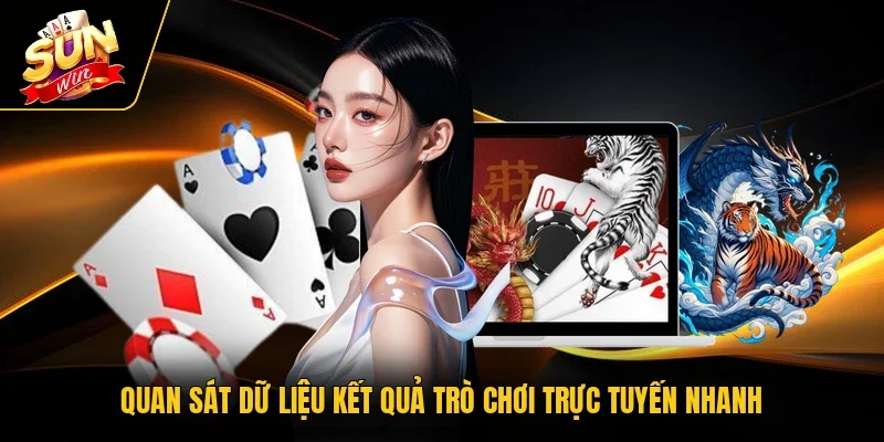 Quan sát dữ liệu kết quả trò chơi trực tuyến nhanh